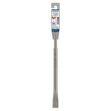 Bosch Flat Chisel SDS Plus 250x20mm (for standard chiselling applications in concrete and masonry, robust design for efficient material removal), compatible with SDS Plus hammer drills.