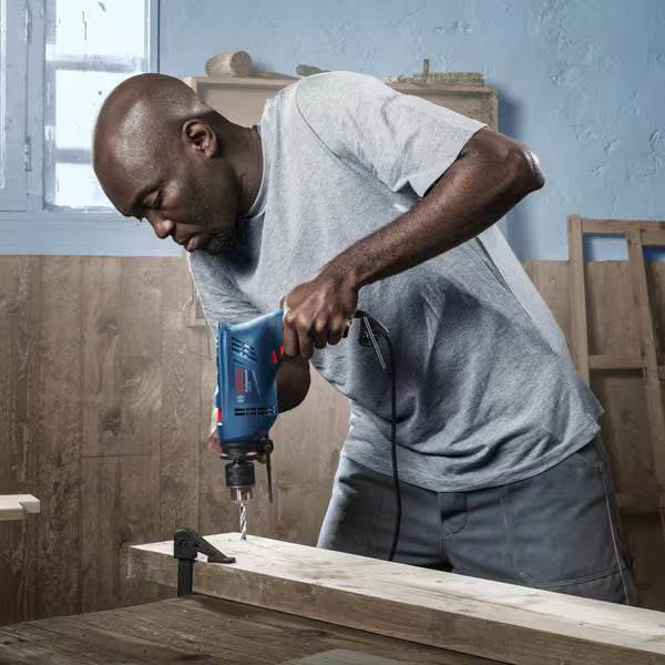 Bosch 570W GSB 570 Professional Corded Hammer Drill Blue and Black