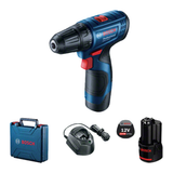 GSR 120-Li 2x 2.0Ah, GAL1210CV, Carrying Case