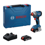 BOSCH GDX 18V- 285 Professional Cordless Impact Wrench/Driver Kit (Hybrid tool) | 18 V| 2 x 2.0 Ah Batteries| 285 Nm Torque | 2-in-1 Tool | L- Boxx included