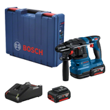 BOSCH GBH 185 LI Brushless Rotary Hammer + 2x4Ah + GAL 18V-40