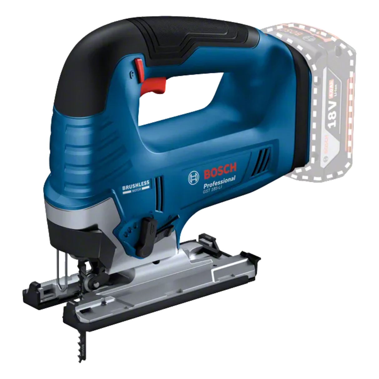 PRO GST 185-LI Cordless Jigsaw Solo carton
