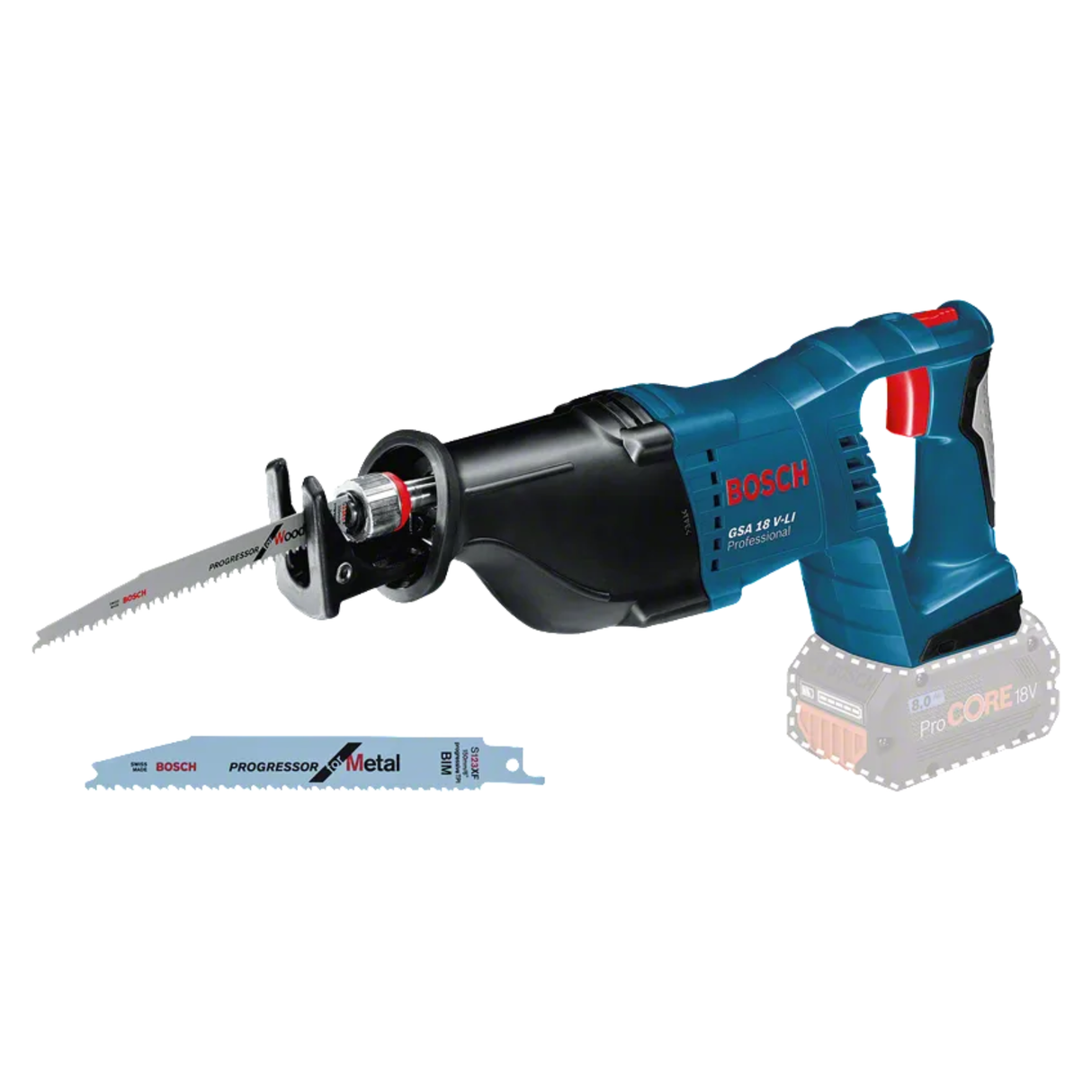 BOSCH PRO GSA 18V-LI Cordless Reciprocating Saw