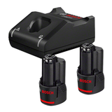 BOSCH 2 x GBA 12V 2.0Ah + GAL 12V-40 Starter Set