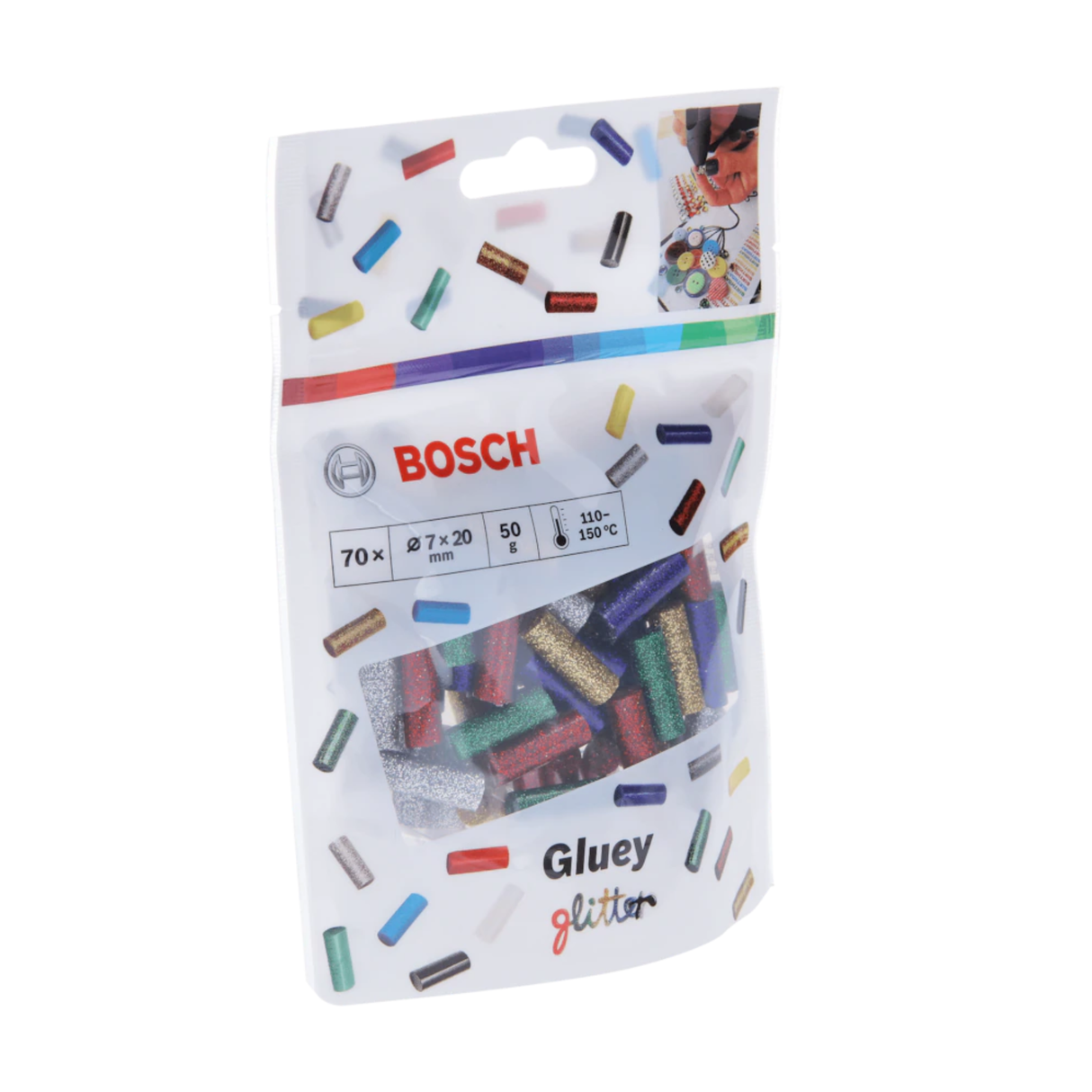 BOSCH Gluey Sticks Glitter Mix