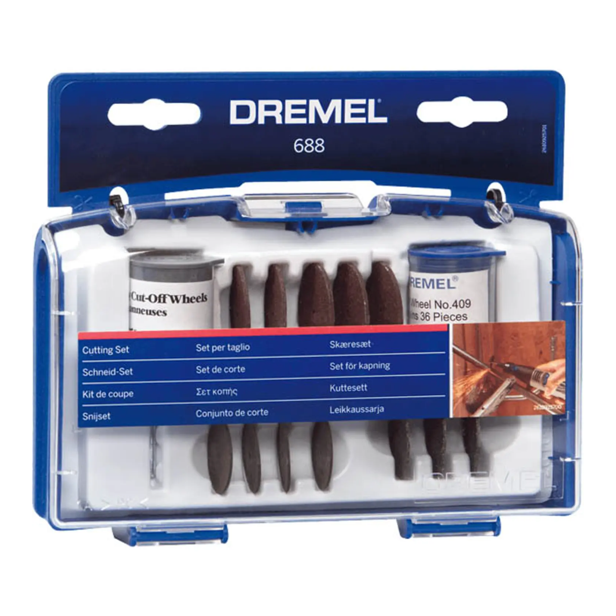Dremel 26150688JA Cutting Disc Set 68PCS