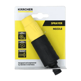 Karcher 2.645-264.0 – Adjustable Garden Hose Spray Nozzle, 2 Spray Patterns
