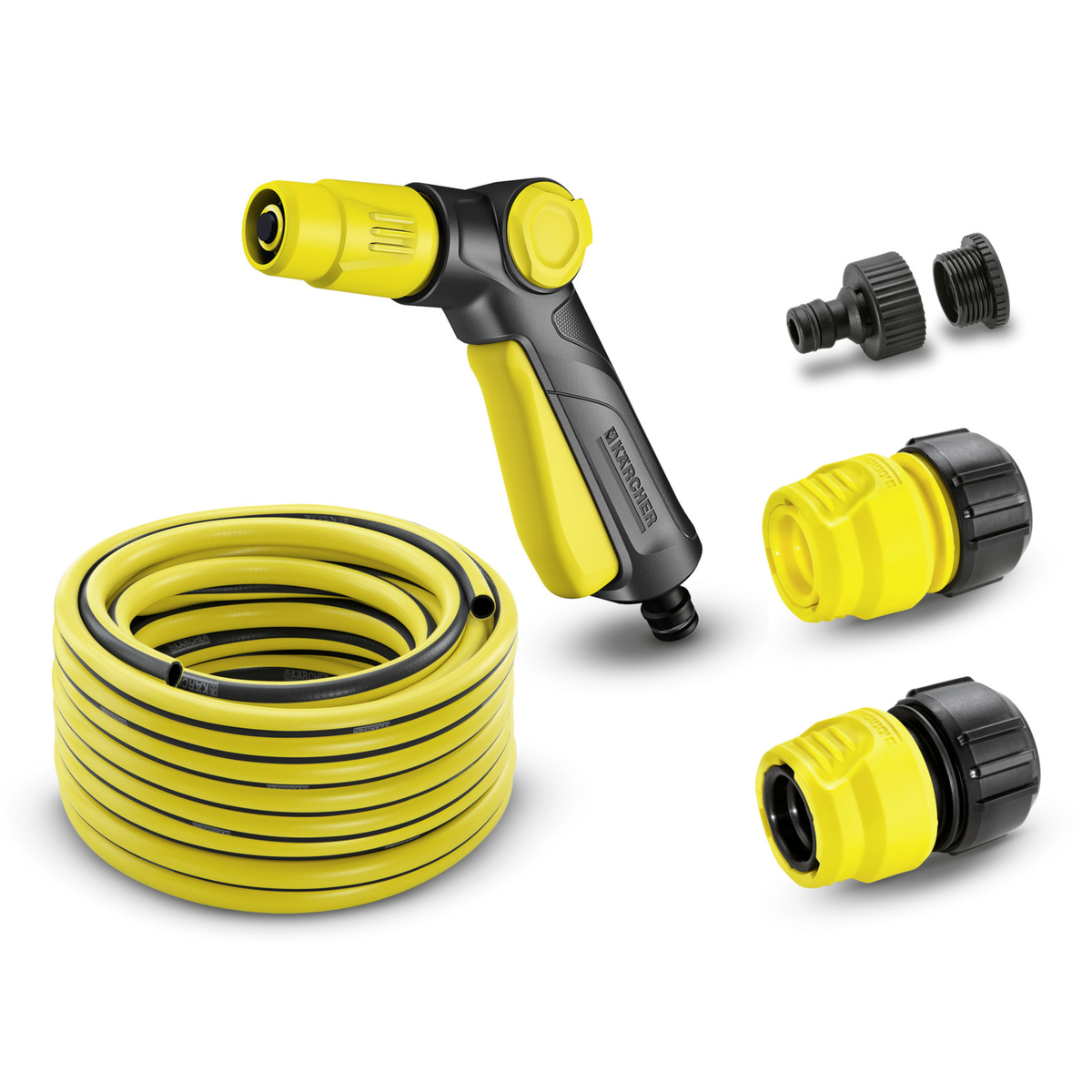 Karcher 2.645-115.0 – Garden Hose Set with Spray Gun, 1/2-Inch, 20 m