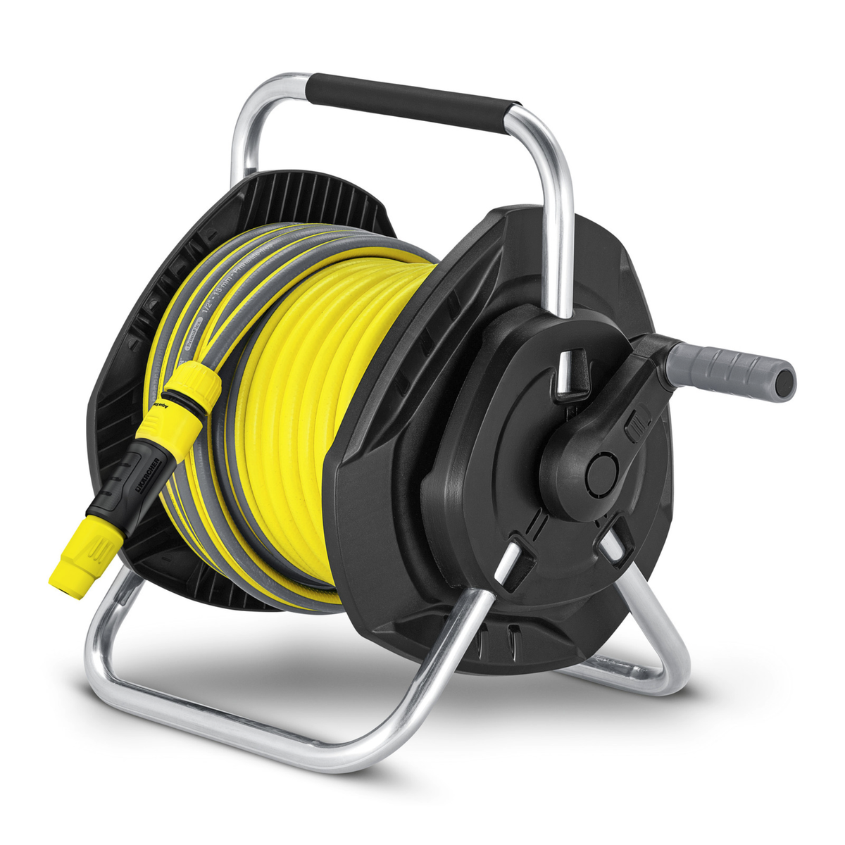 Karcher 2.645-281.0 – HR 4.525 Wall Hose Reel Kit with 25 m Garden Hose