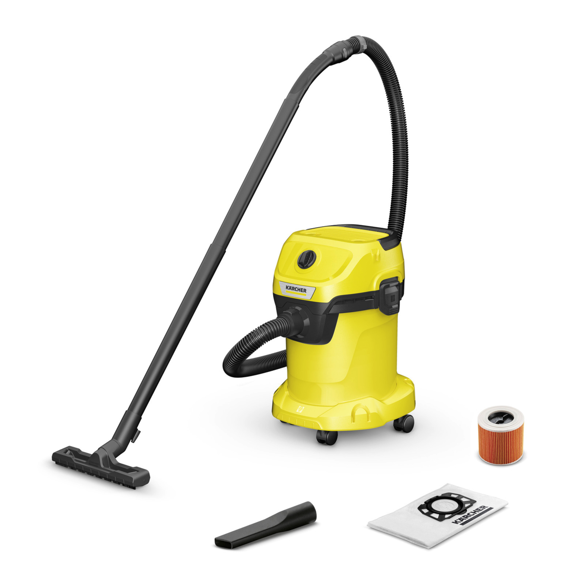 Karcher 1.628-103 – WD 3 V-17/4/20 Wet & Dry Vacuum Cleaner, 17 L, 1000 W