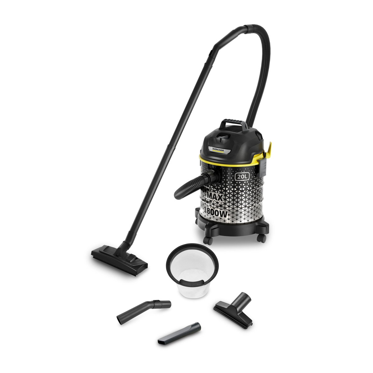 Karcher 1.723-971 – DVAC 1800 Dry Vacuum Cleaner, 20 L, with Blower Function