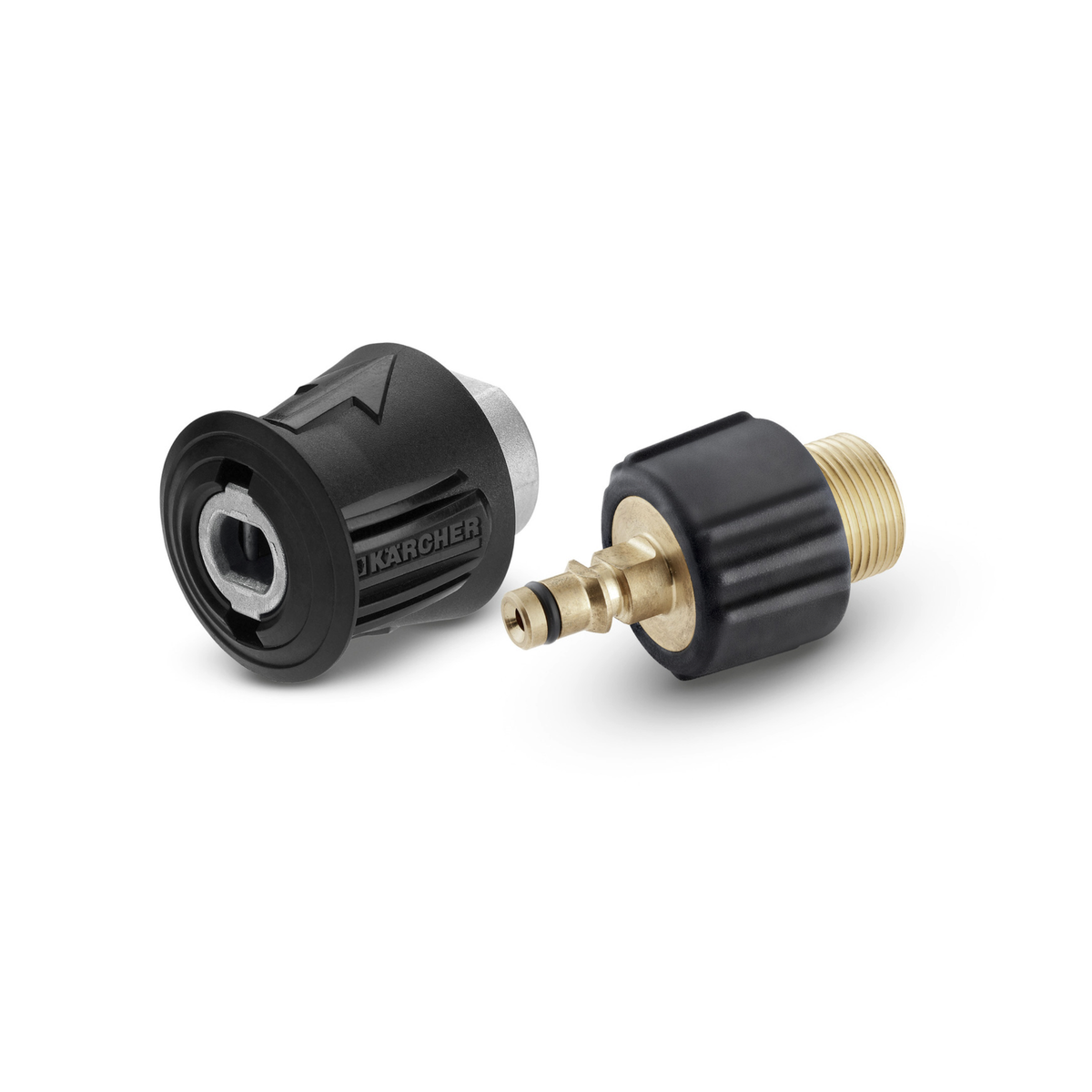Karcher 2.643-037 – Pressure Washer Extension Hose Adapter Kit, Screw Thread to Quick Connect