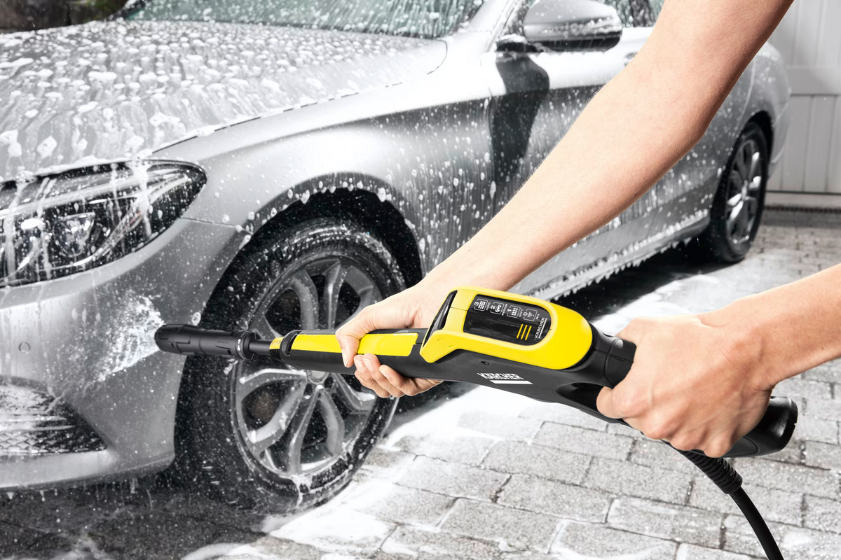 Karcher 1.324-044 – K 4 Power Control Electric Pressure Washer, 1900 PSI
