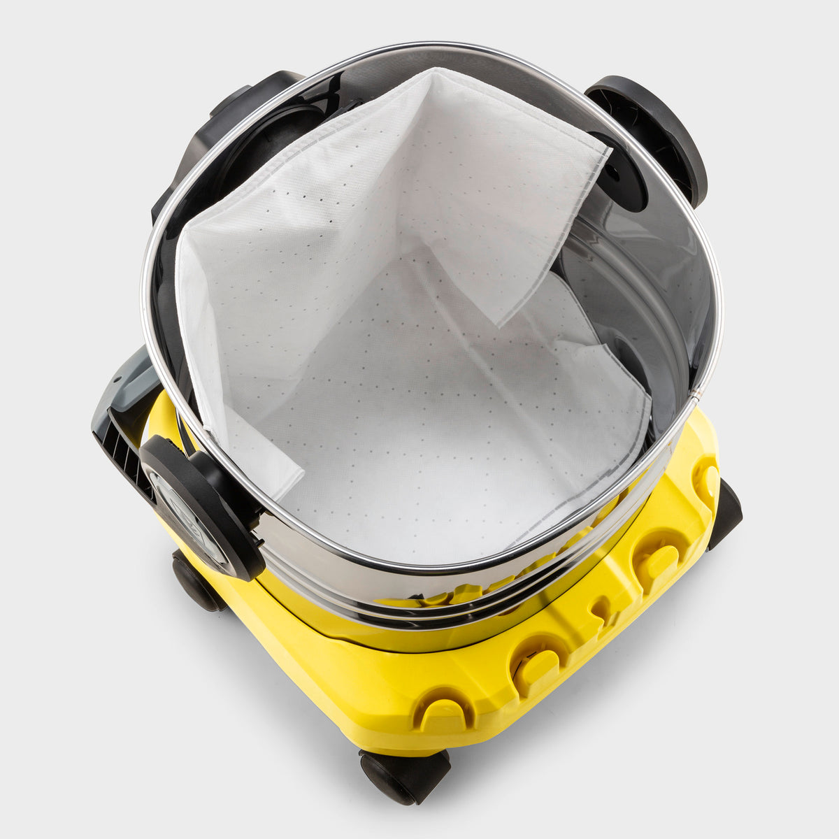 Karcher 2.863-006 – KFI 487 Fleece Vacuum Filter Bags for WD 4–7, 4 Pack
