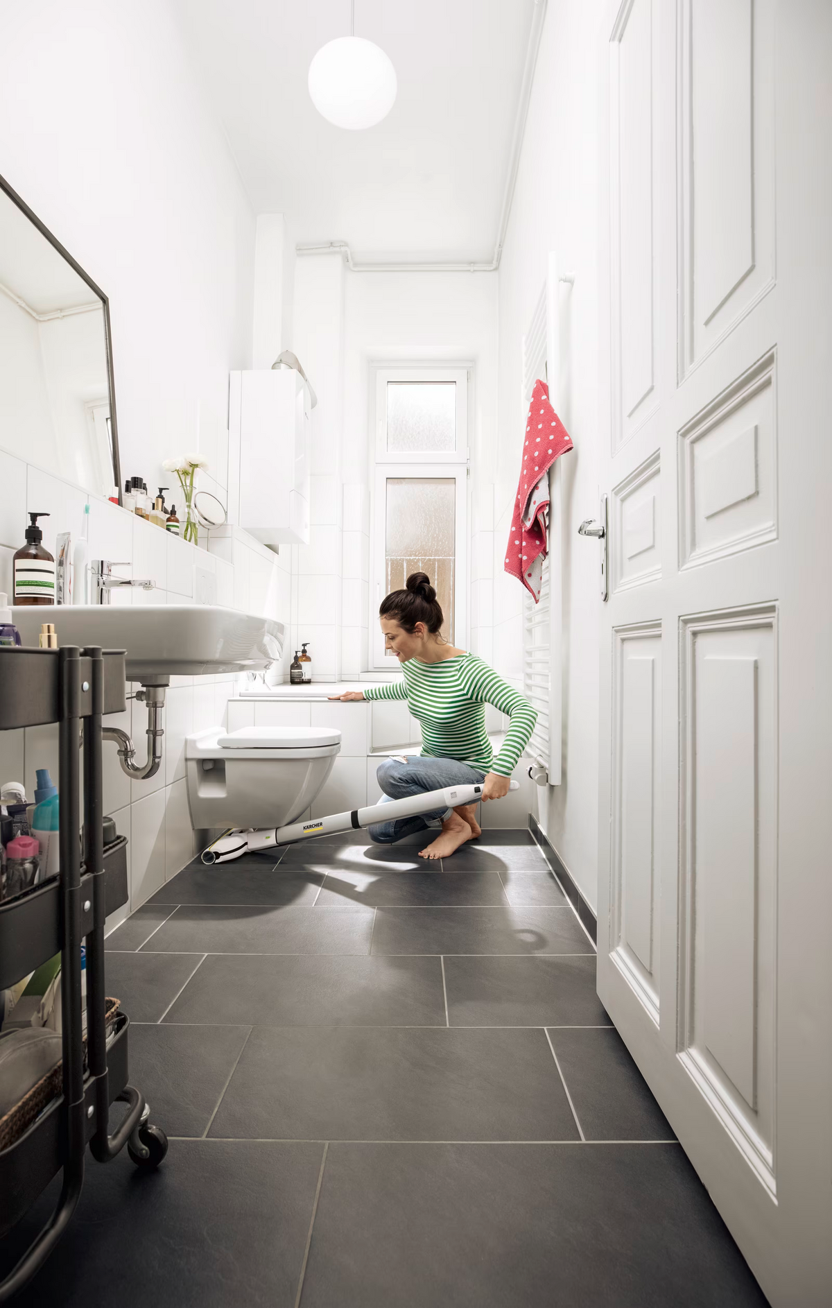 Karcher 1.056-312 – EWM 2 Cordless Electric Mop & Hard Floor Cleaner
