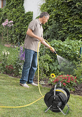 Karcher 2.645-281.0 – HR 4.525 Wall Hose Reel Kit with 25 m Garden Hose