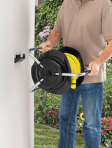 Karcher 2.645-281.0 – HR 4.525 Wall Hose Reel Kit with 25 m Garden Hose