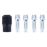 DREMEL Quick Change Collet Nut Kit Black and Silver (350)