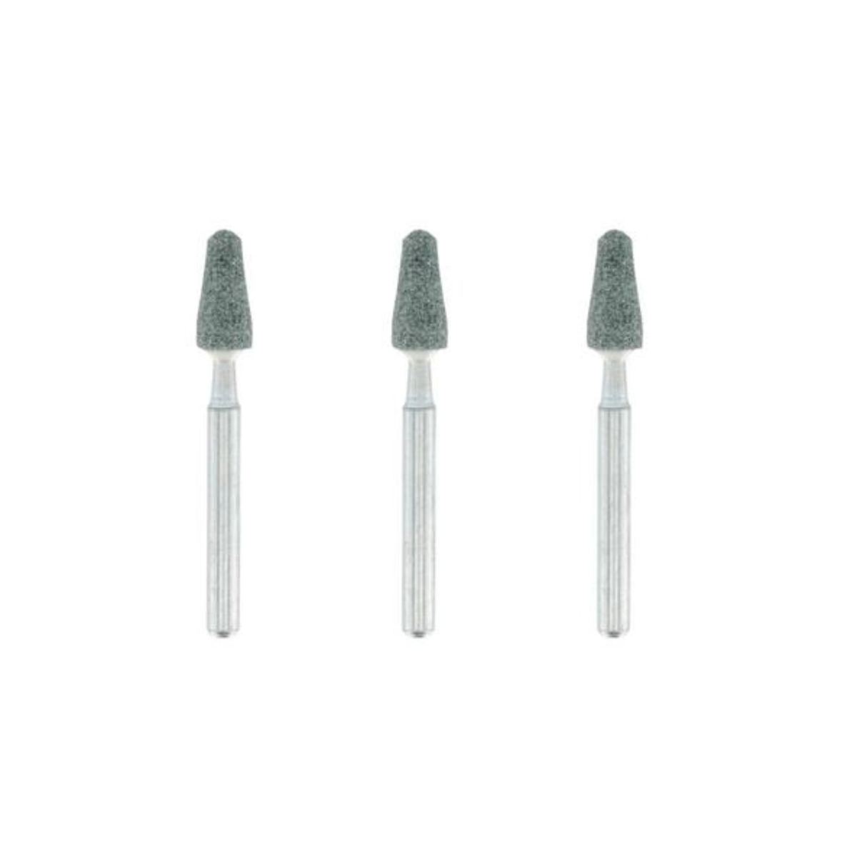DREMEL  3-Piece High Speed Rotating Silicon Carbide Grinding Stone Silver