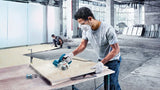 Bosch 1400W GKS 140 Professional Hand-Held Circular Saw Silver and Blue 184mm