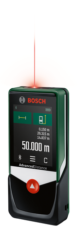 Bosch PLR 50 Laser Measure (50m range, Area/Volume calculation, Tilt function, User-friendly interface)