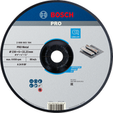 Bosch Grinding Disc Standard for Metal (230x6x22.23mm, A 24 P BF, For general metal grinding)