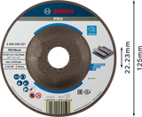 Bosch Cutting Disc Expert for Metal (125x2.5x22.23mm, For high-performance metal cutting)