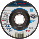 قرص قطع X-LOCK احترافي للمعادن منخفض المركز بوش 115x2.5x22.23 مم (لقطع سريع ونظيف في المعادن مع سهولة نظام التغيير السريع X-LOCK)