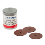 Dremel 20-Piece 35000 RPM Sturdy Design Heavy Duty Cut Off Wheel Brown