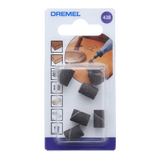DREMEL 6-Piece 120-Grit Aluminum Oxide Sanding Band Dark Grey 6.4mm