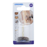 DREMEL 80-Grit Flap Wheel for Grinding and Polishing Black and Silver 4.8mm