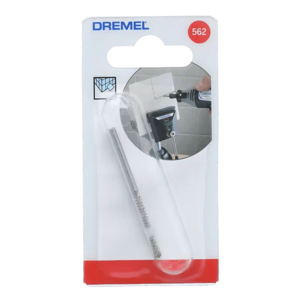 DREMEL High Speed Rotating Anti-Rust Tile Cutting Wall Bit Silver