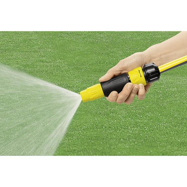 Karcher 2.645-264.0 – Adjustable Garden Hose Spray Nozzle, 2 Spray Patterns