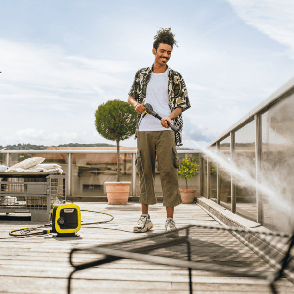 Karcher 1.600-057 – K Mini Compact Electric Pressure Washer, 110 Bar, 1400W