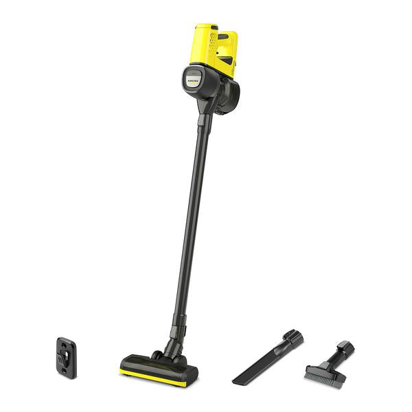 Karcher 1.198-621– VC 4 Cordless myHome Stick & Handheld Vacuum Cleaner, 21.6 V