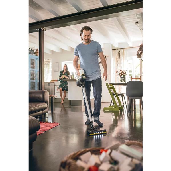 Karcher 1.198-681 – VC 6 Cordless Premium ourFamily Stick Vacuum Cleaner, 800 ml, 2 Batteries